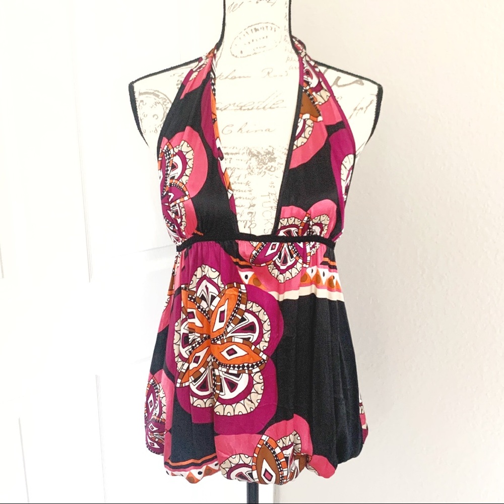 Bebe Scarf Dress Top
